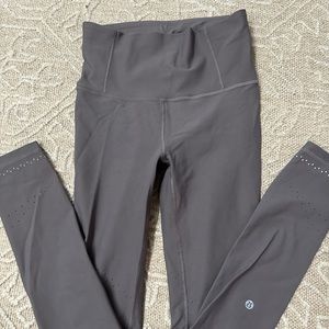 lululemon size 6 gray leggings!